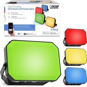 image:imageFeit Electric Smart RGBW Flood Lights 24W 1700 Lumens 4Pack 120VSpotlights