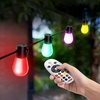 image:imageFeit Electric Outdoor String Lights 24ft Works with Alexa WiFi 24GHz