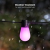 image:imageFeit Electric Outdoor String Lights 24ft Works with Alexa WiFi 24GHz