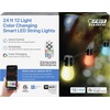 image:imageFeit Electric Outdoor String Lights 24ft Works with Alexa WiFi 24GHz