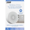 image:imageFeit Electric Smart Doorbell Chime Accessory USBPowered Wireless Chime with 4 Adjustable Sounds 80dB Alerts 150ft Range Works Smart Doorbell Only Sold Separately